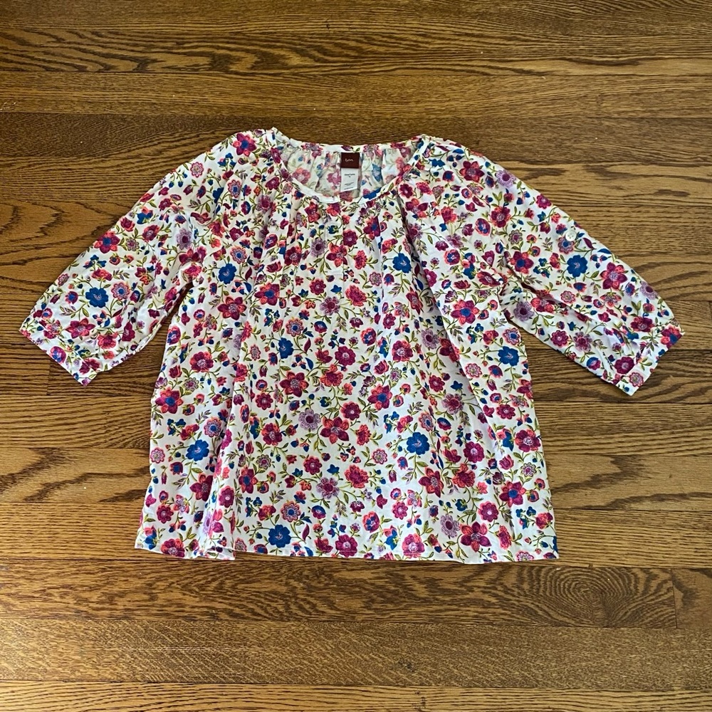 Tea Collection Sz 6 Floral Tunic